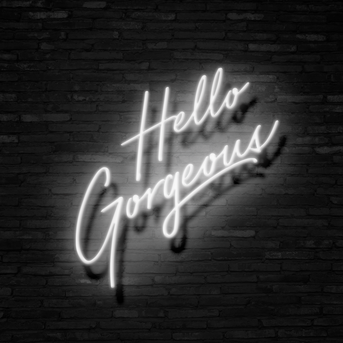 Hello Gorgeous - Neon Sign