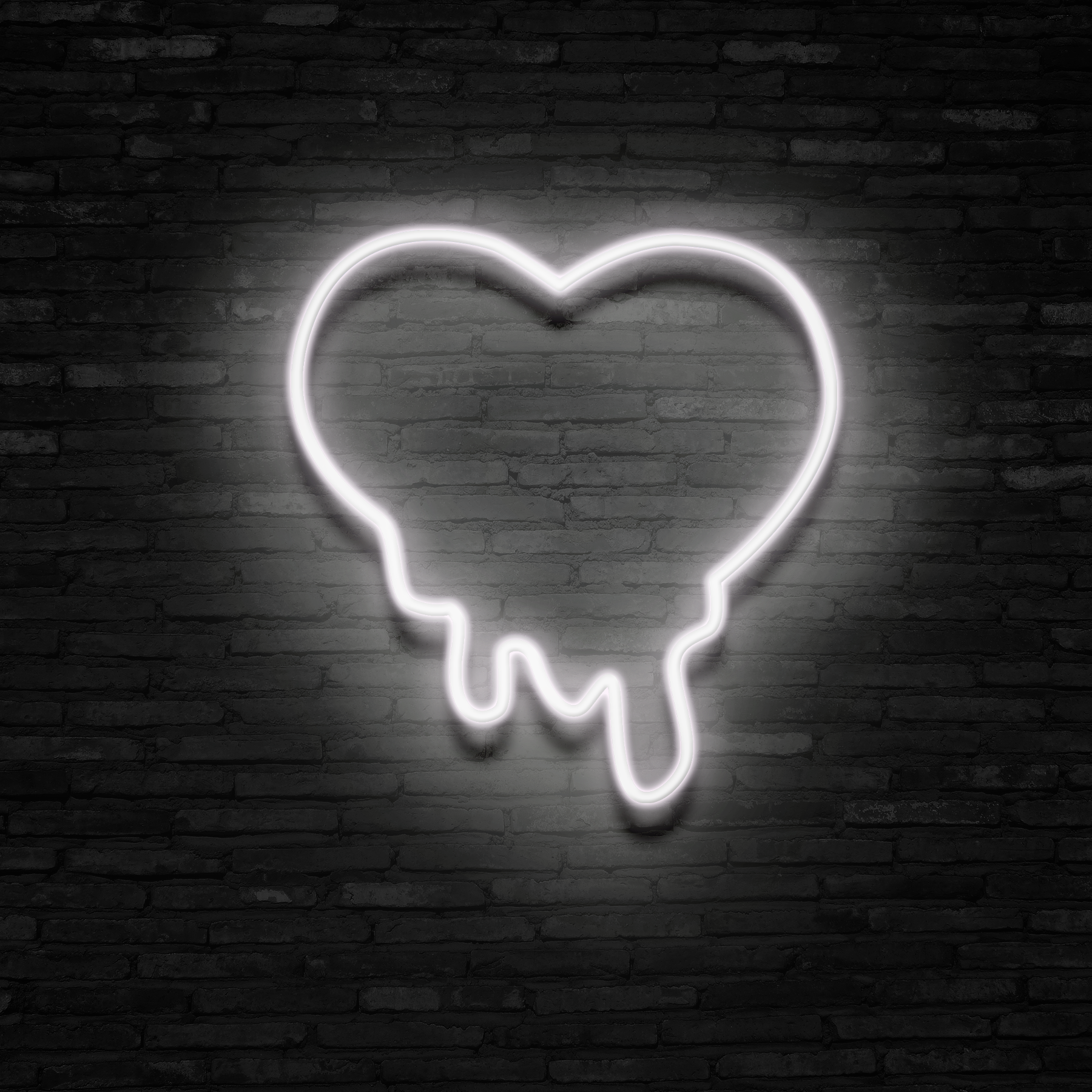 Melting Heart - Neon Sign - Neon Mama