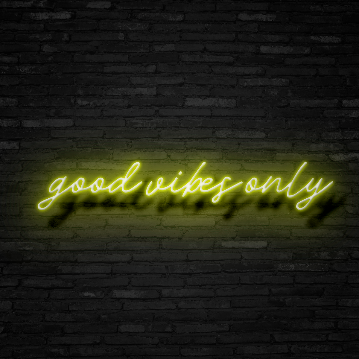 Good Vibes Only - Neon Sign