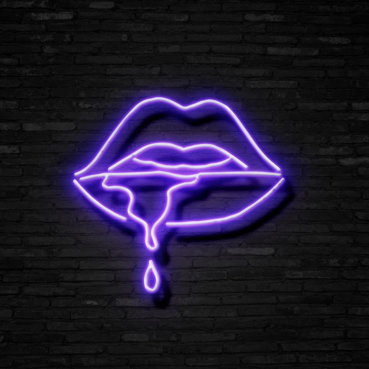 Female Lips - Neon Sign