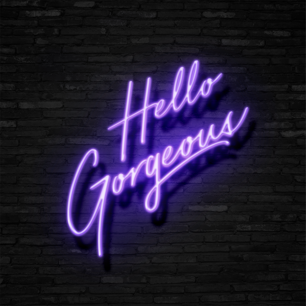 Hello Gorgeous Neon Sign Neon Mama