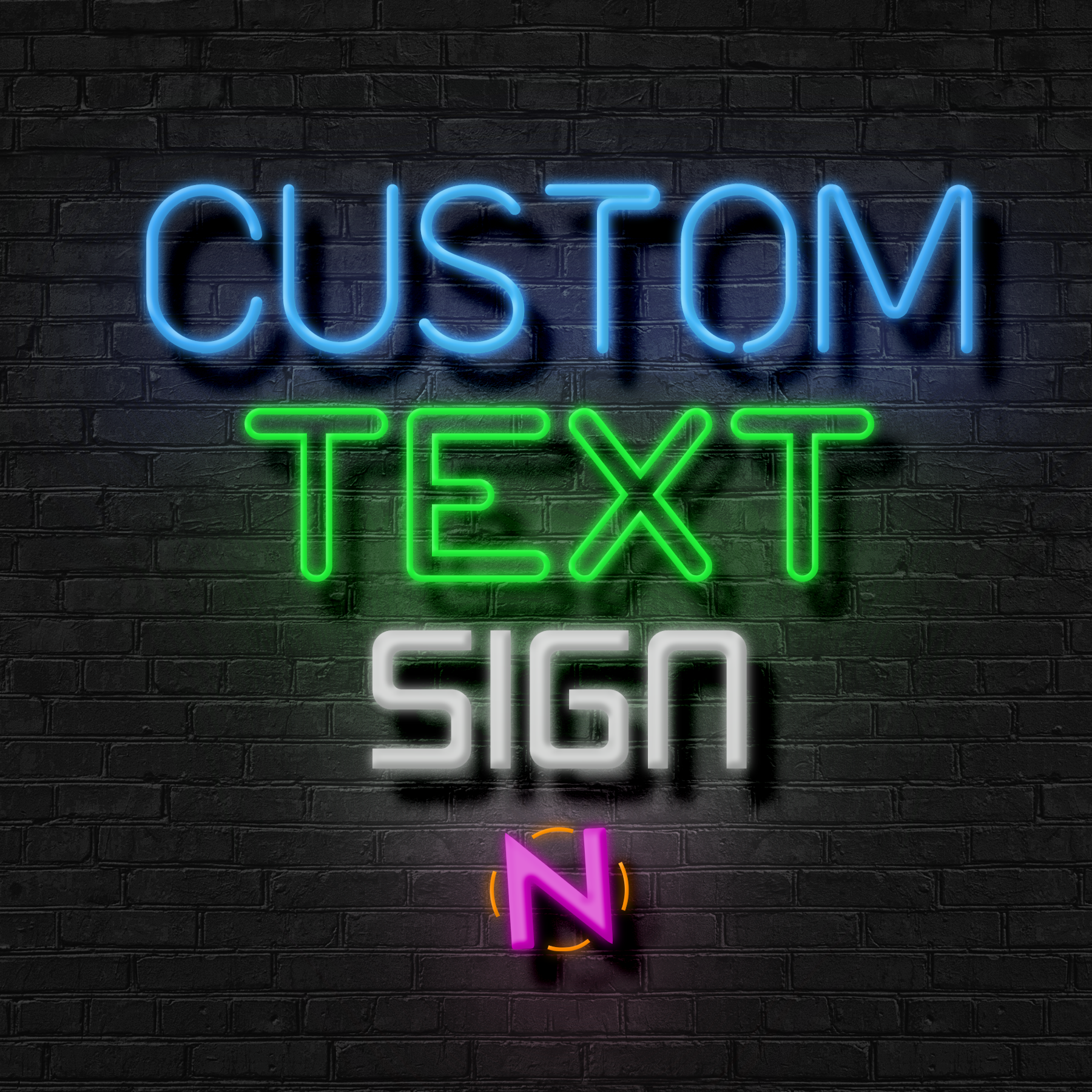 Custom Text Sign