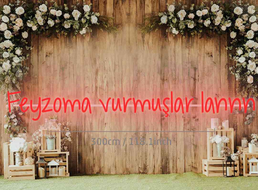 Custom Order: Feyzoma vurmular lannn