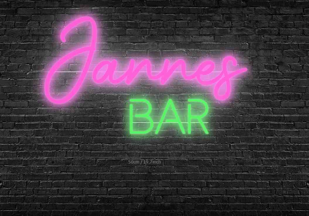Custom Order: Jannes BAR