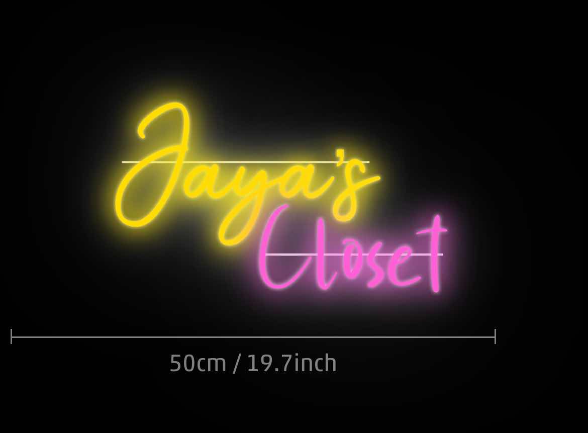 Custom Order: Jayas Closet