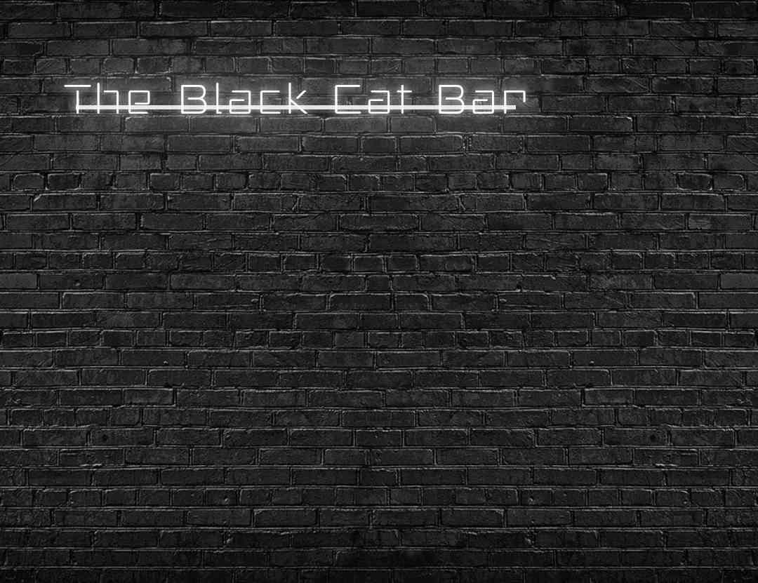 Custom Order: The Black Cat Bar