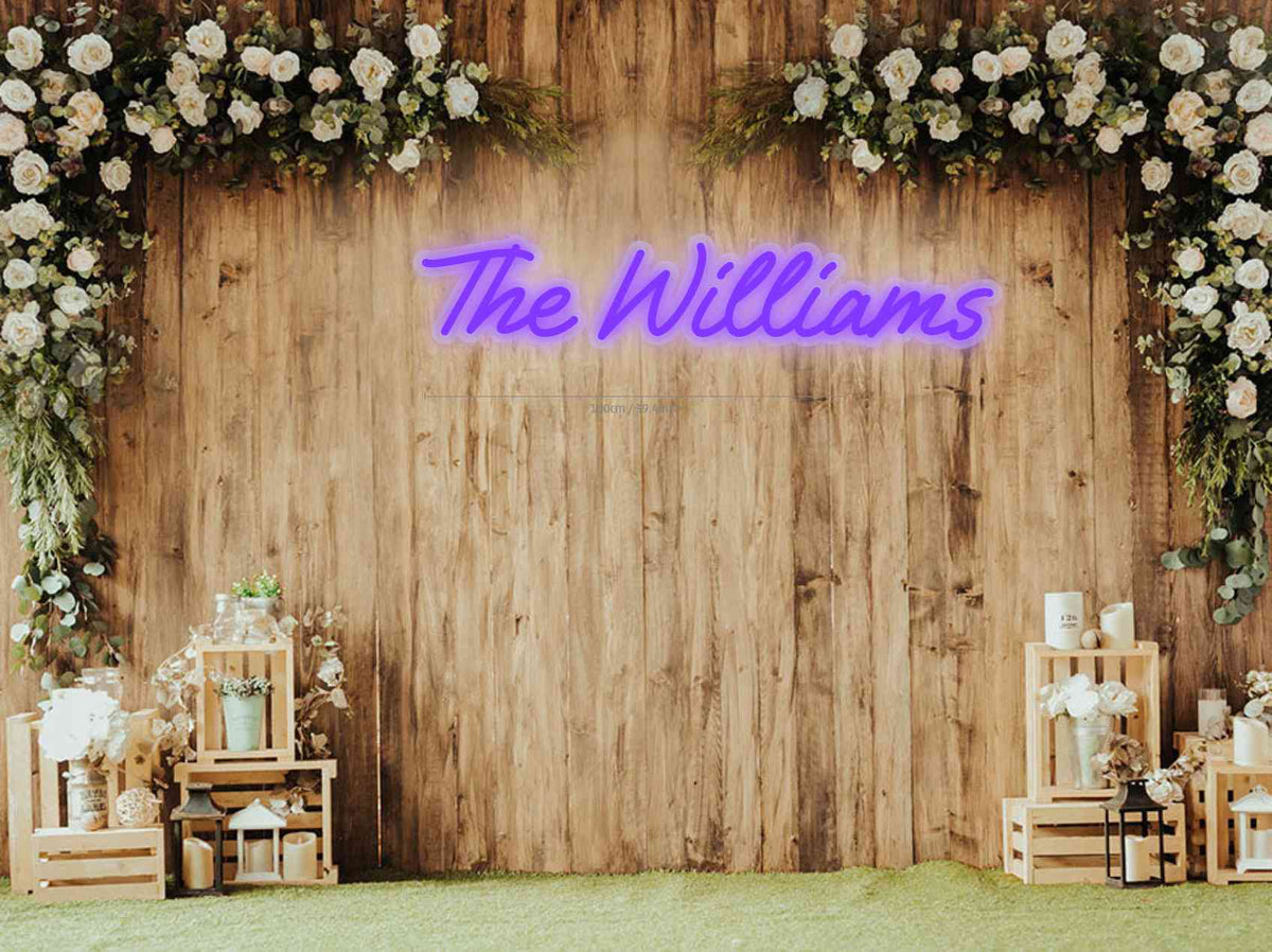 Custom Order: The Williams
