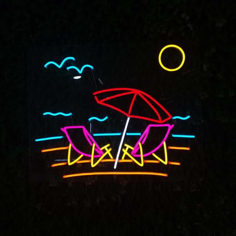 Beach - Neon Sign