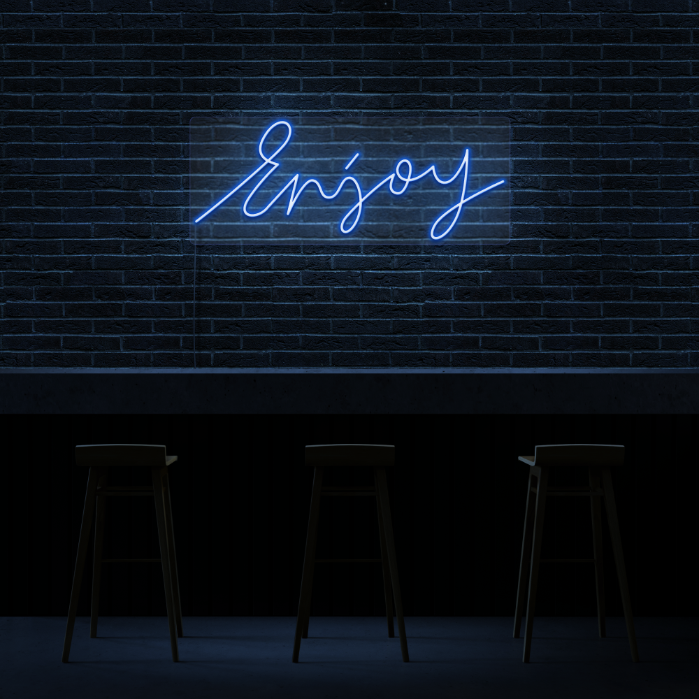 Enjoy - Neon Sign
