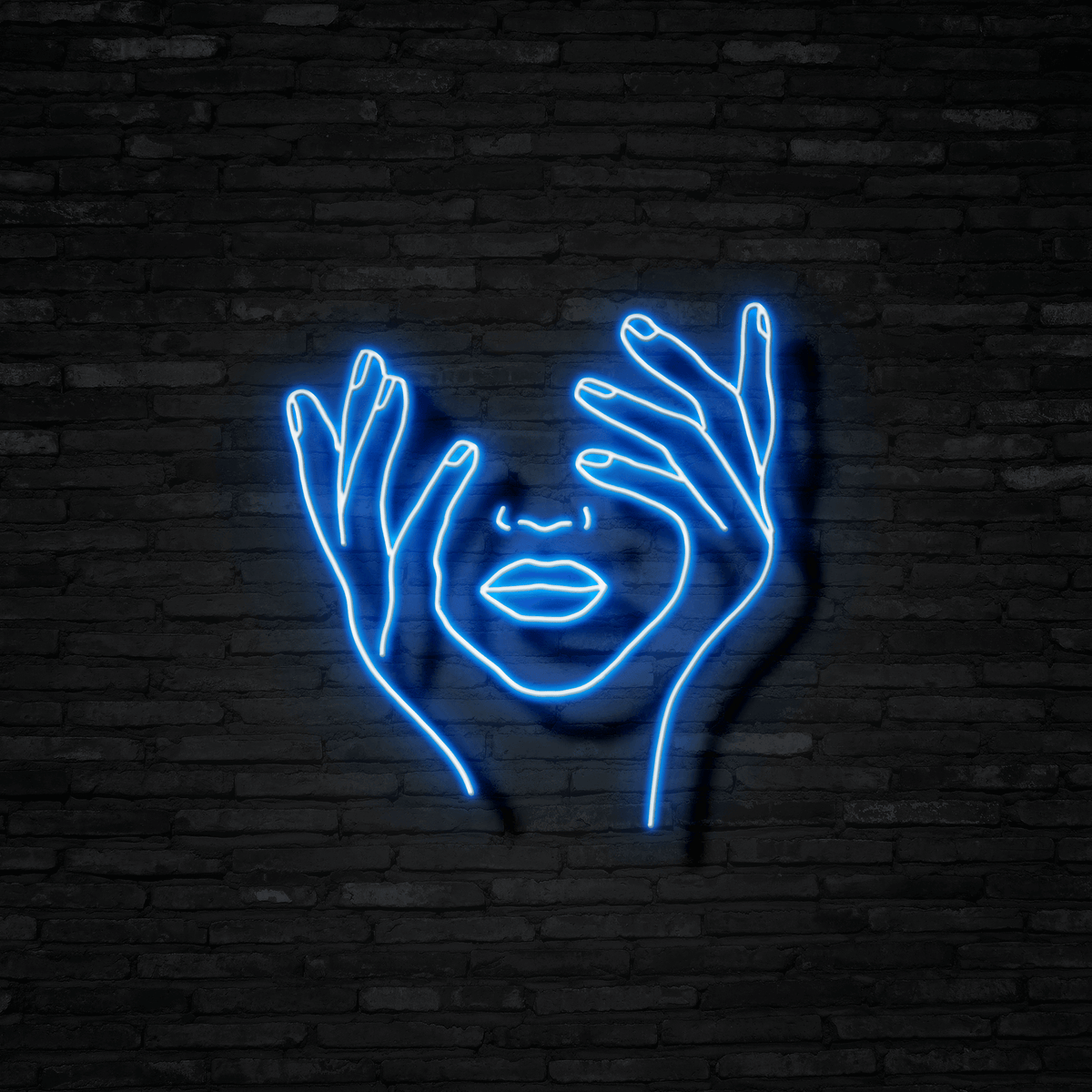 A Thinking Lady - Neon Sign