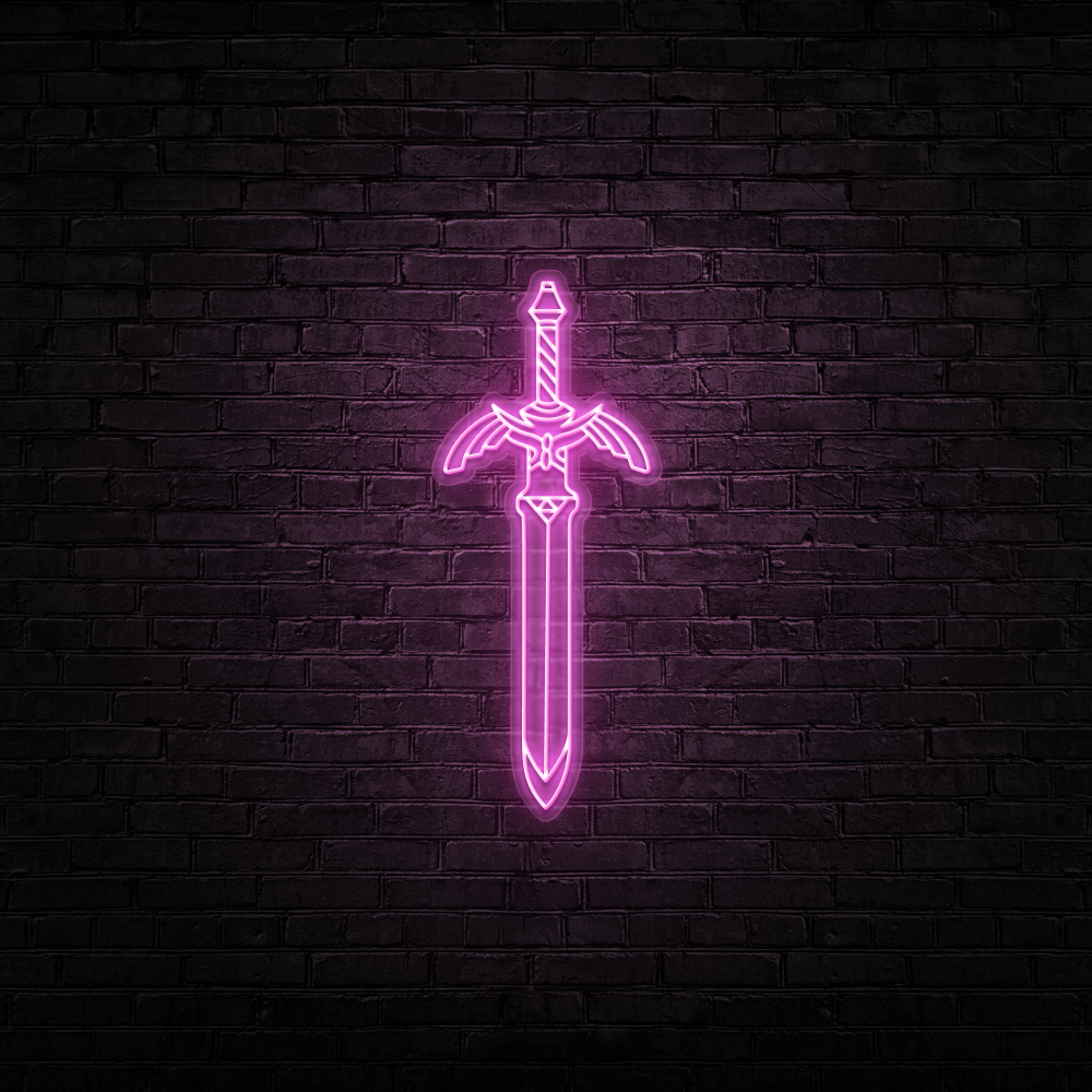 Master Sword - Neon Sign