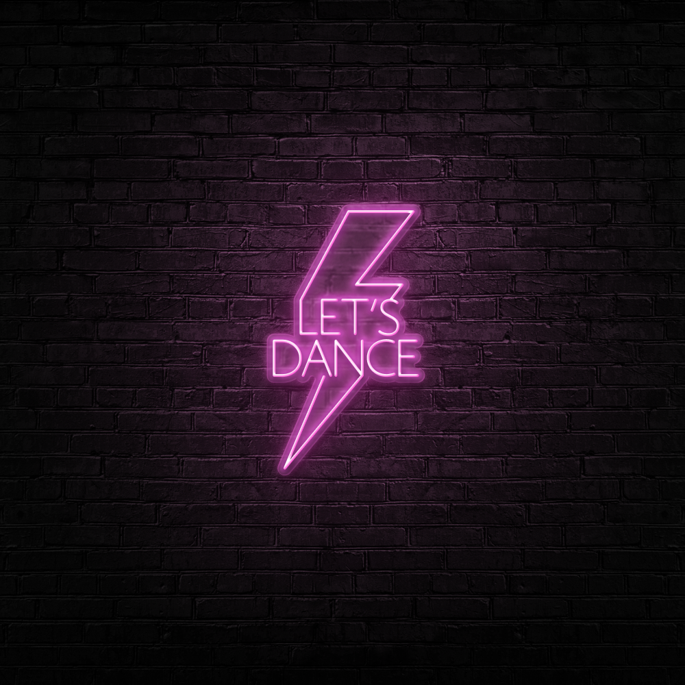 Let&#39;s Dance - Neon Sign