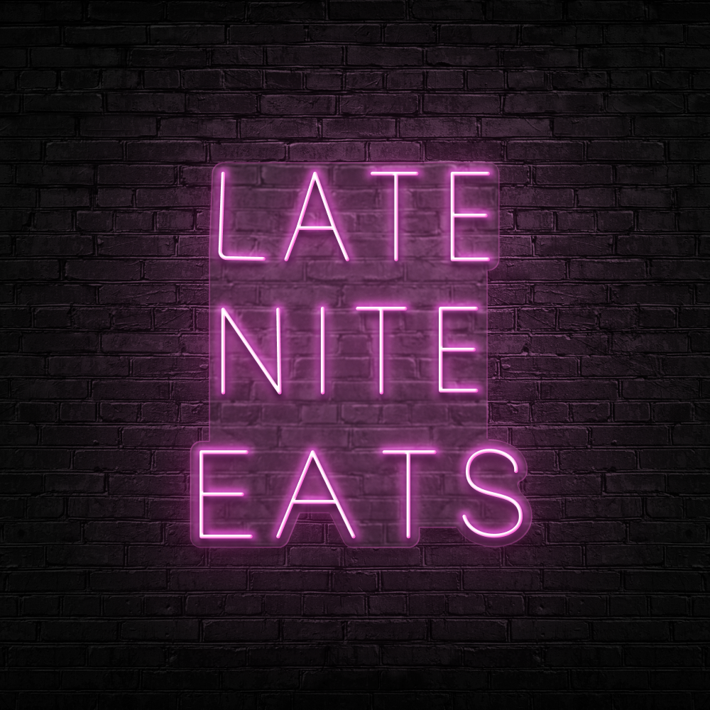 Late night eats on sale