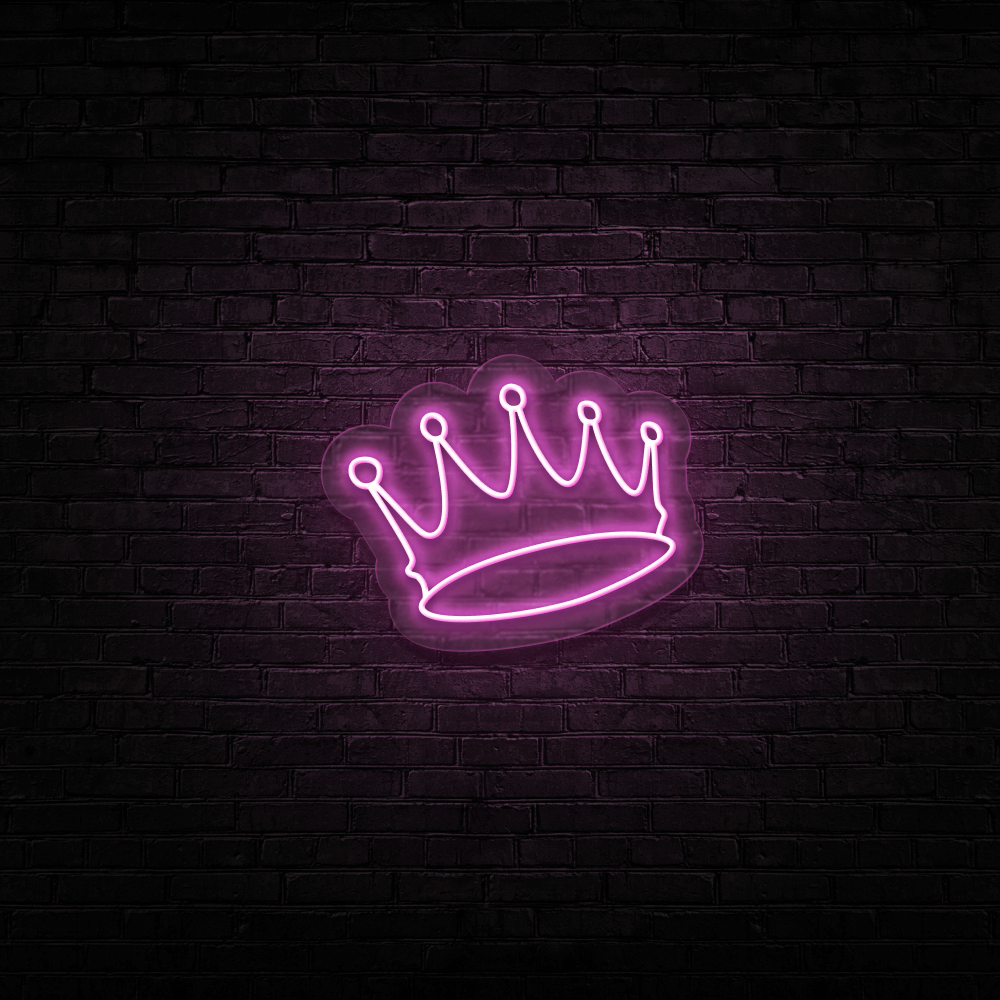 Crown - Neon Sign