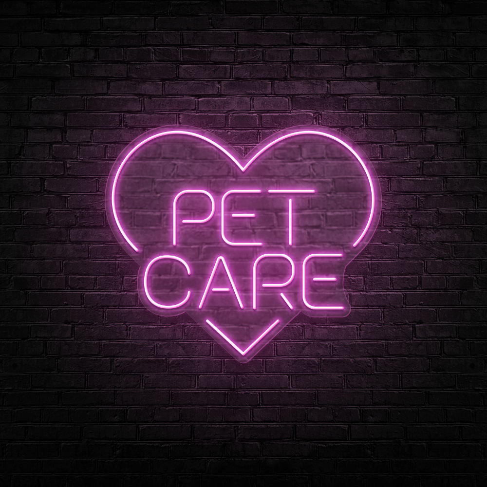 Pet Care - Neon Sign