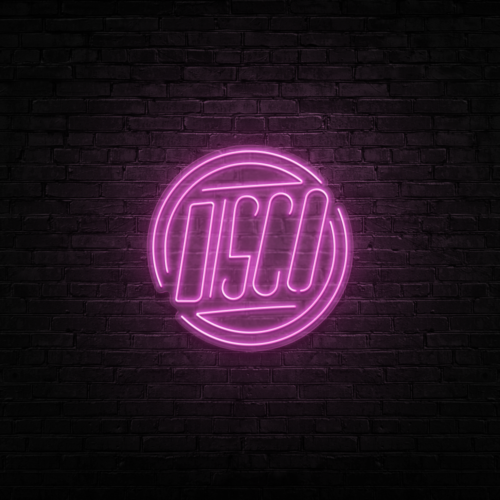 Disco - Neon Sign