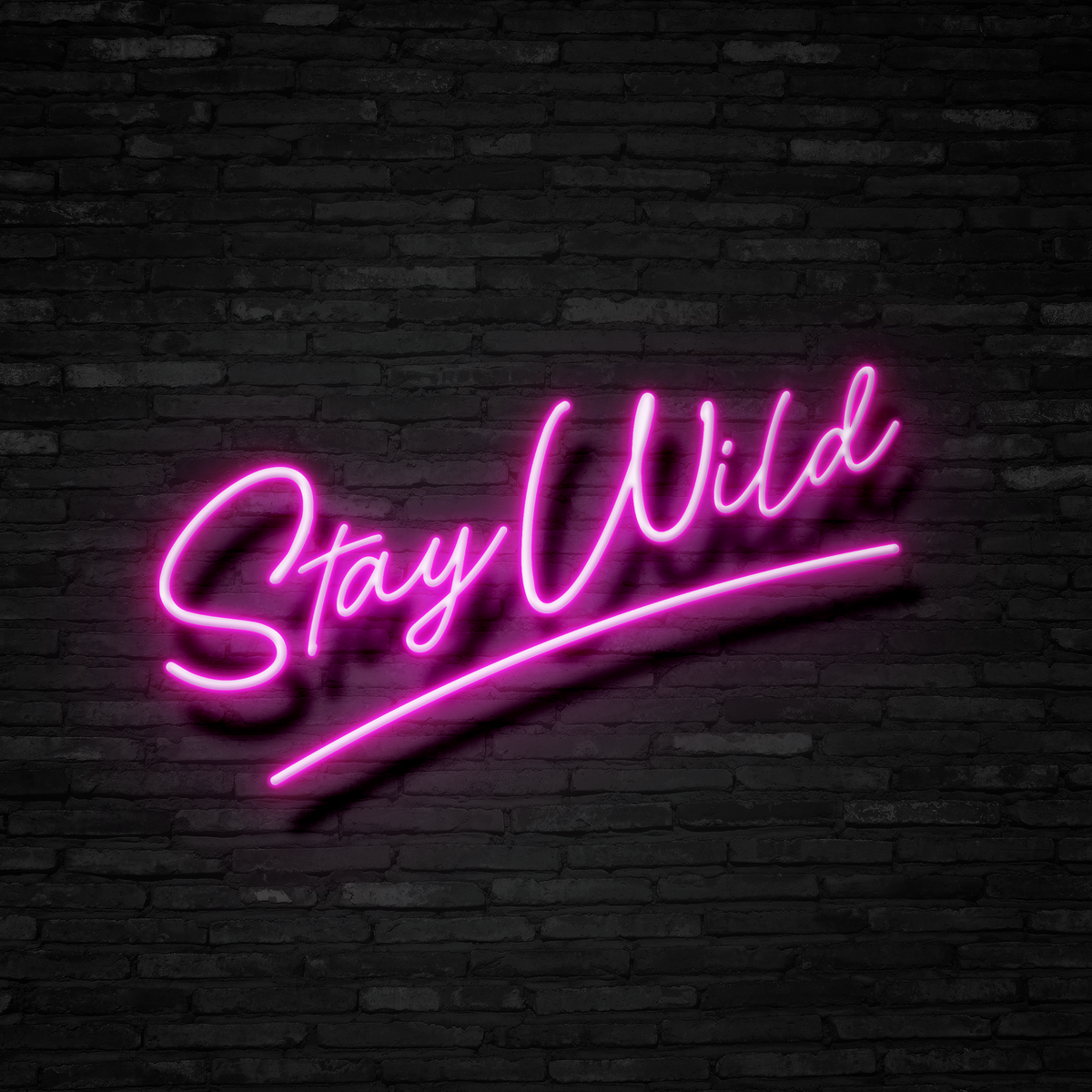 Stay Wild - Neon Sign