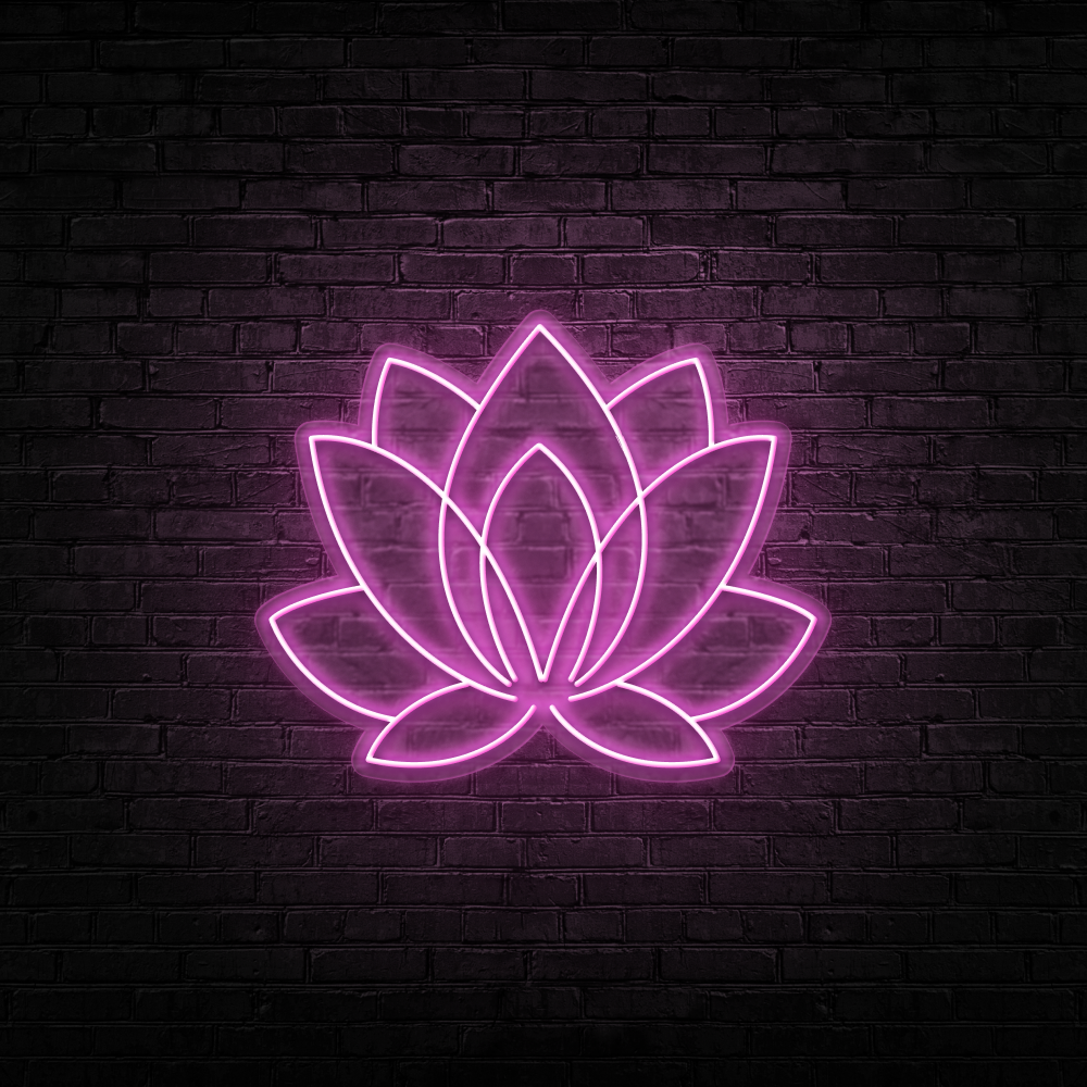 Lotus - Neon Sign