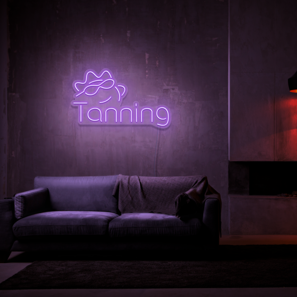 Tanning Shop - Neon Sign