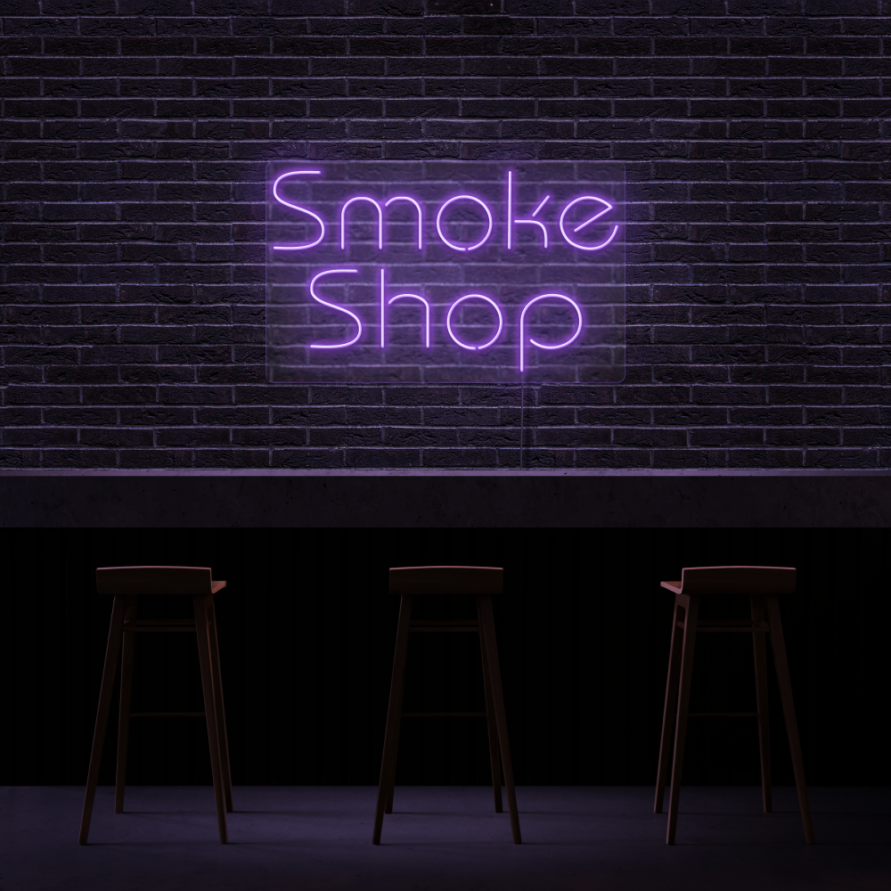 Smoke Shop - Neon Sign