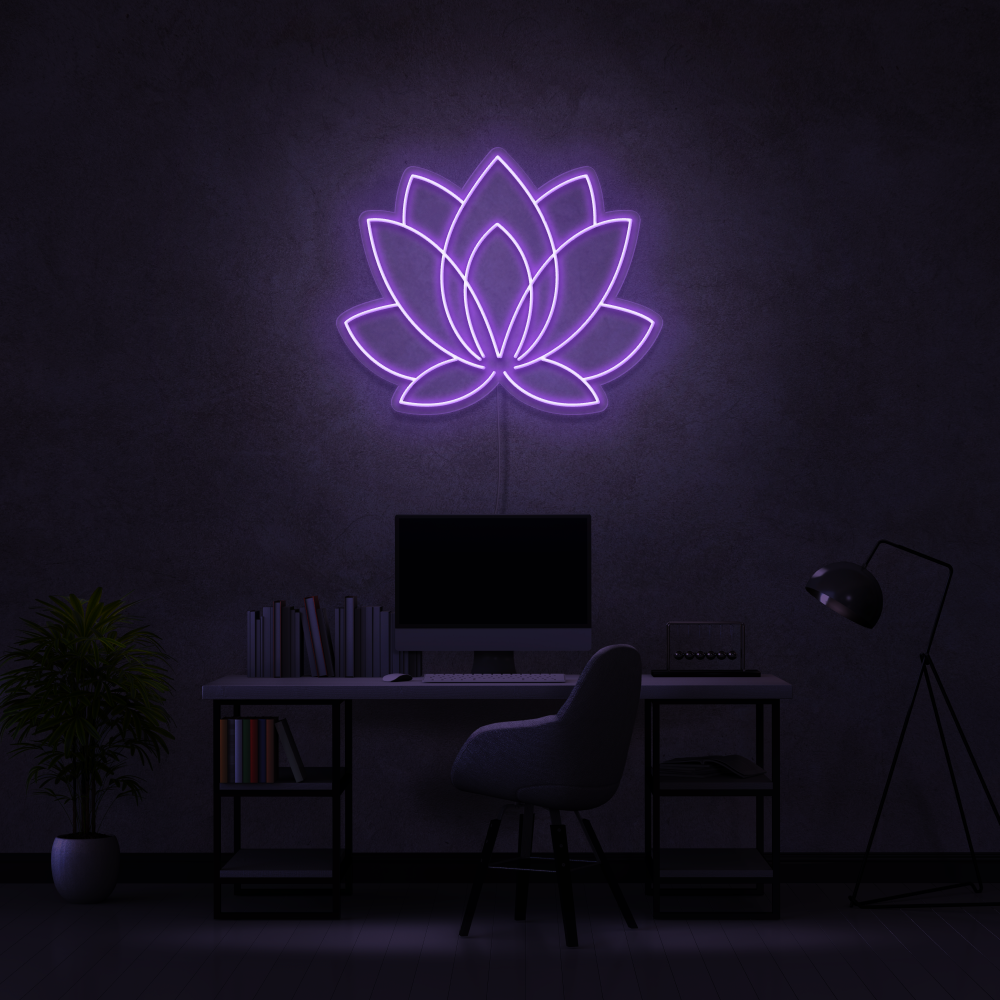 Lotus - Neon Sign