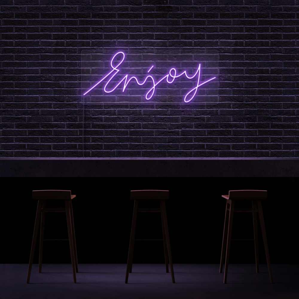 Enjoy - Neon Sign