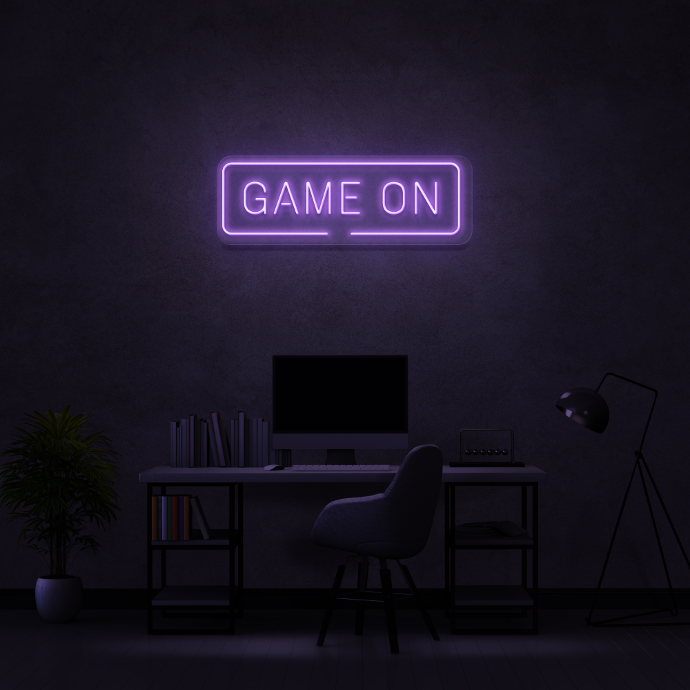 Game On - Neon Sign