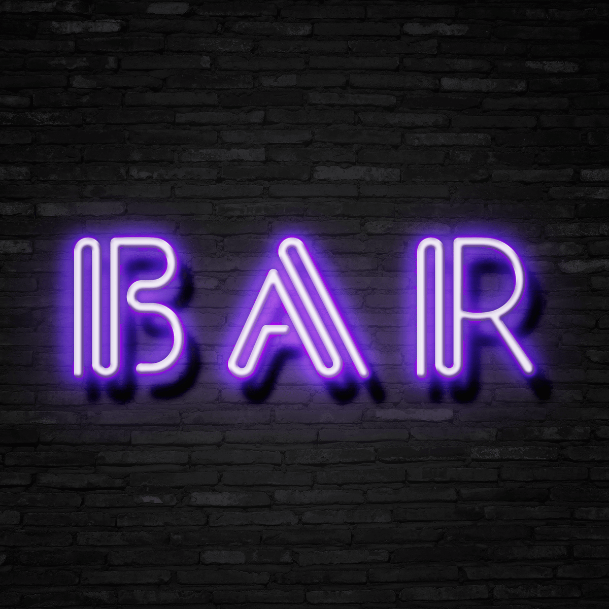 BAR - Neon Sign