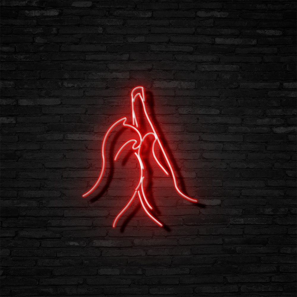High Five - Neon Sign