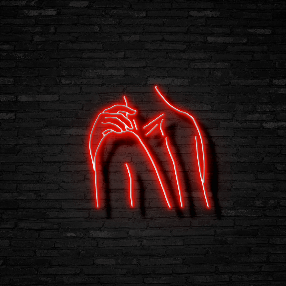 A Thinker - Neon Sign