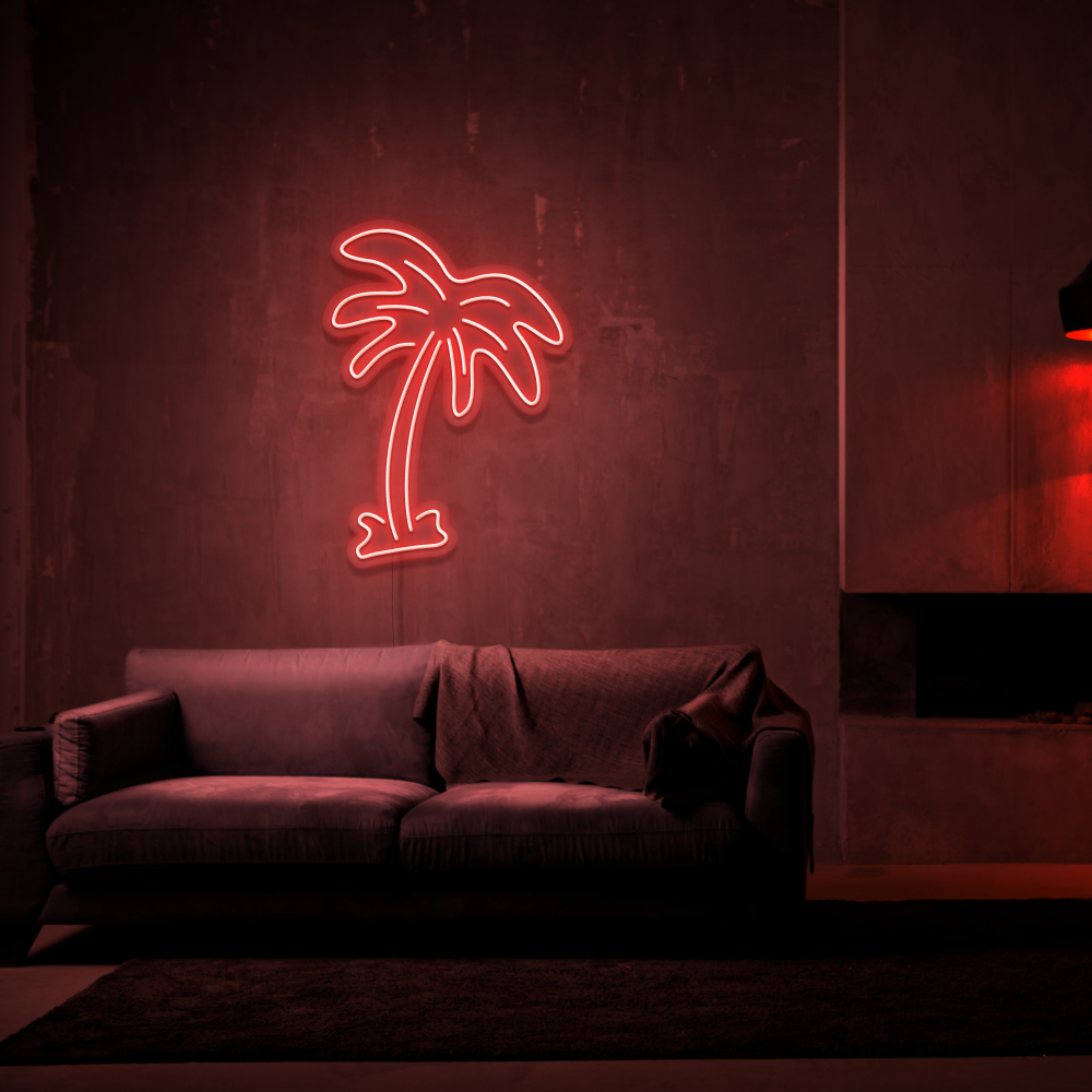 Palm Tree - Neon Sign