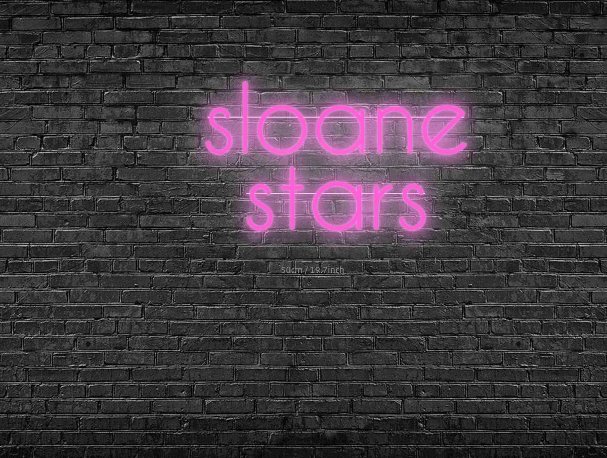 Custom Order: sloane stars