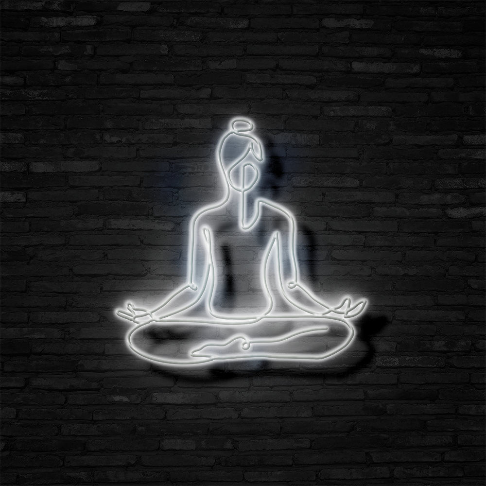 Meditation - Neon Sign