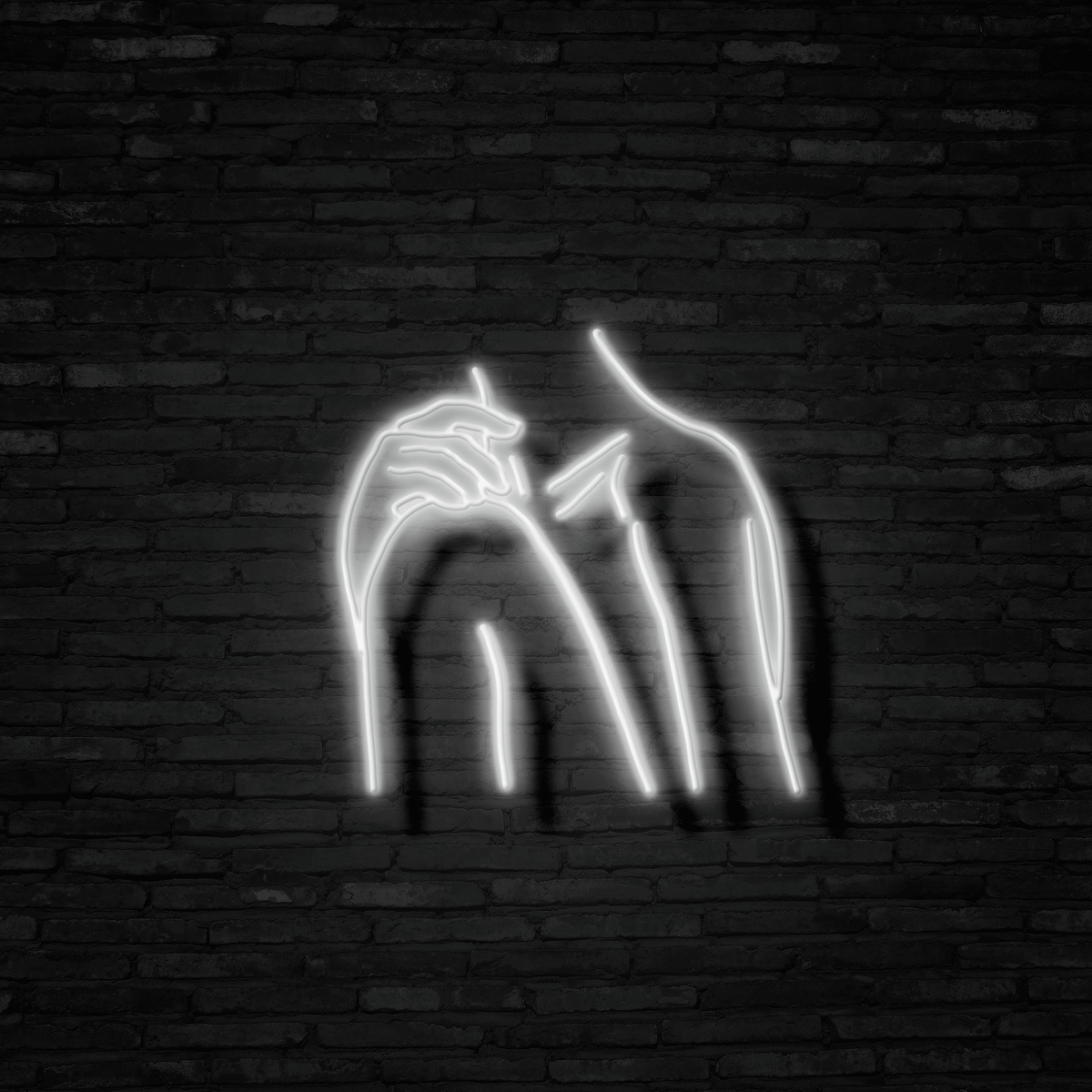 A Thinker - Neon Sign